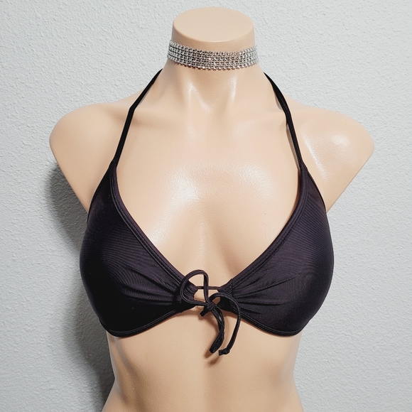 Vintage Other - Vintage 90's Body Glove black bikini swim suit top LARGE